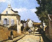 Camille Pissarro, Pang Schwarz street map